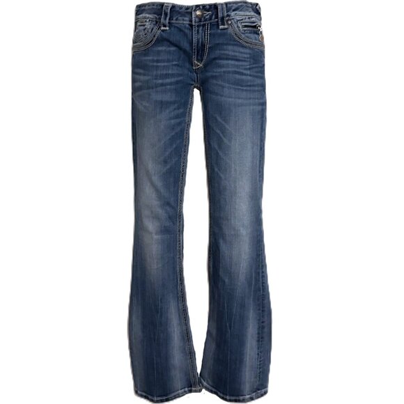 ReRock for Express. Exclusive Brand Denim. Boot Cut. Hardly Worn. - Picture 1 of 5